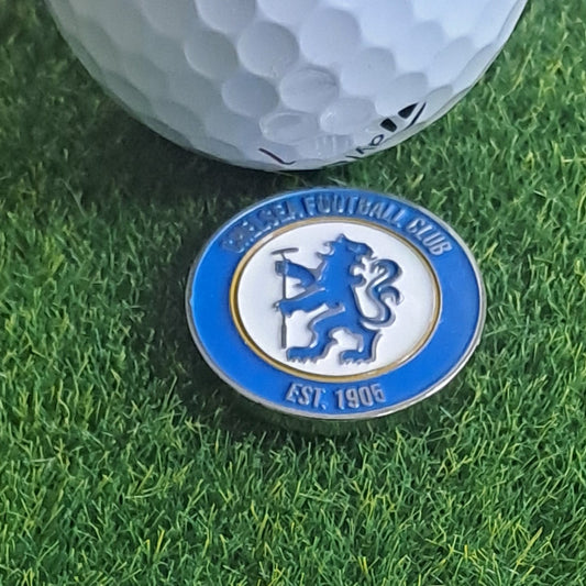 Chelsea Metal Golf Ball Marker with Cap Clip