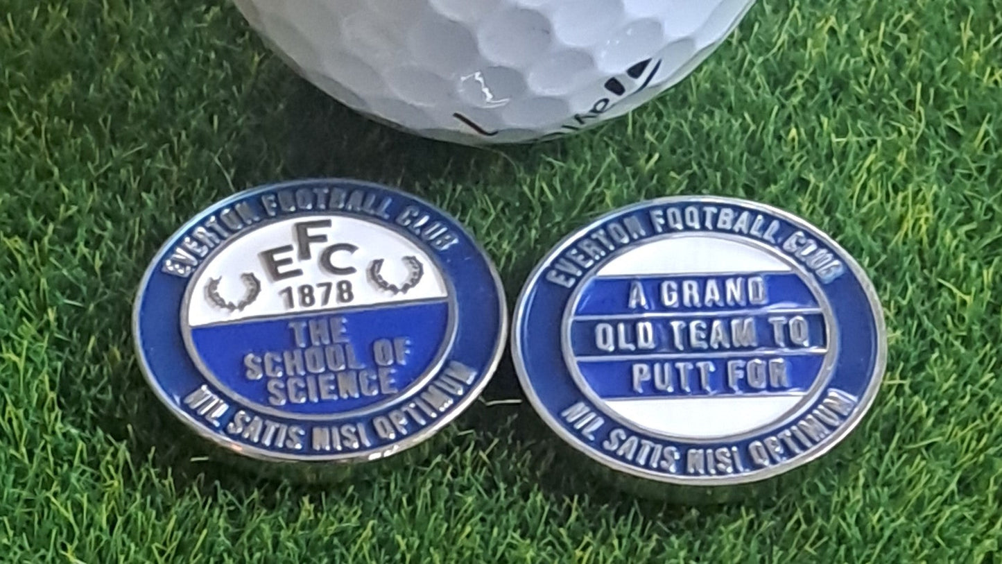 Everton Golf Ball Marker with Cap Clip