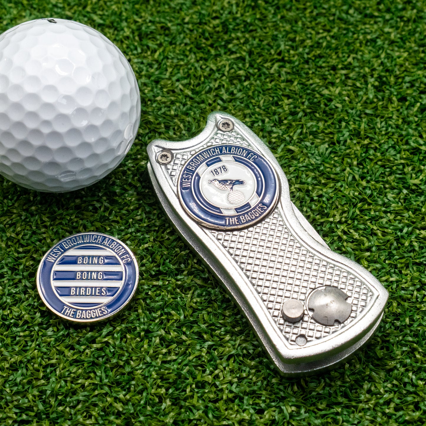 West Brom Metal Golf Ball Marker