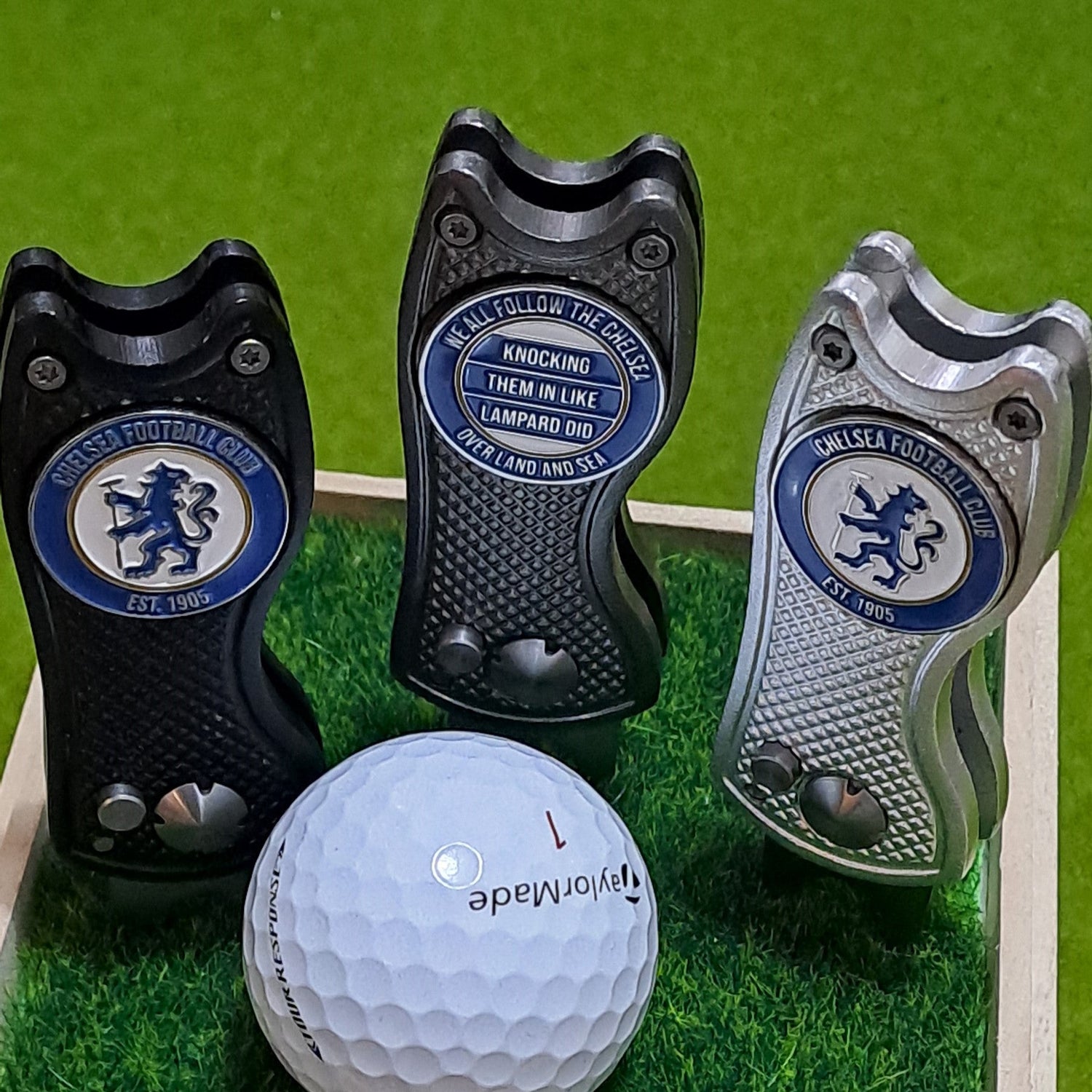 Chelsea Themed Golf Ball Markers