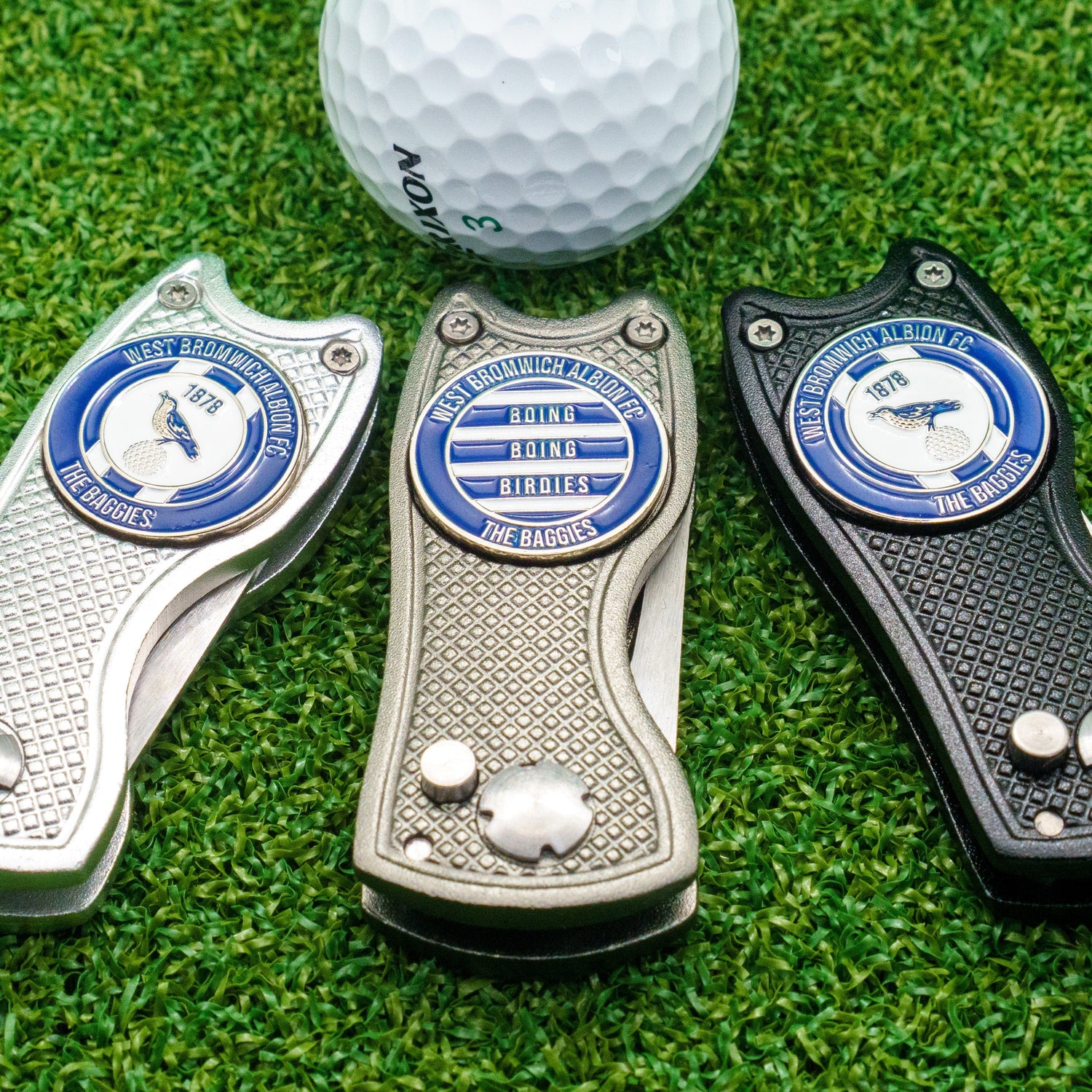 West Brom Golf Ball Markers