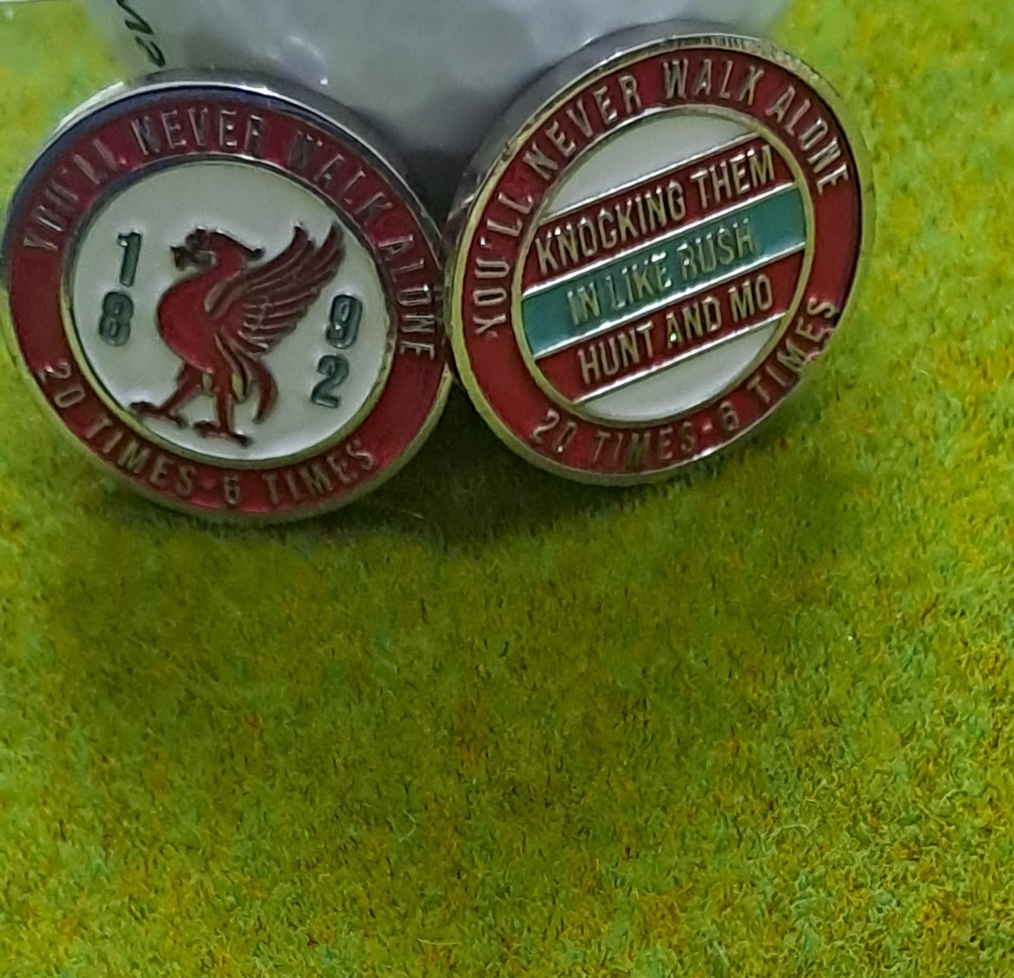 Liverpool Metal Golf Ball Marker