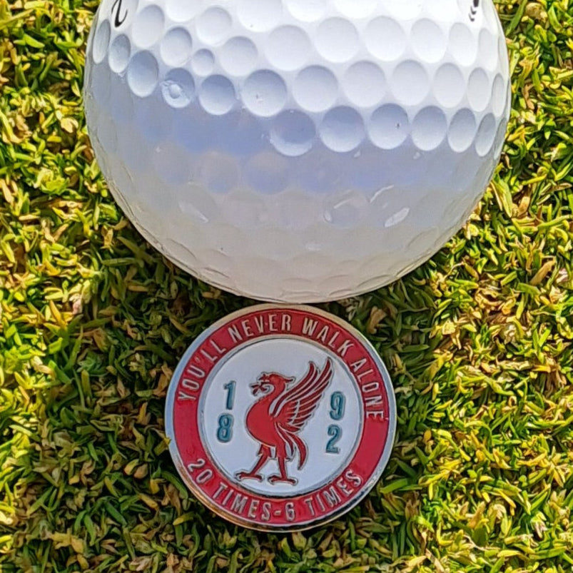 Liverpool Metal Golf Ball Marker