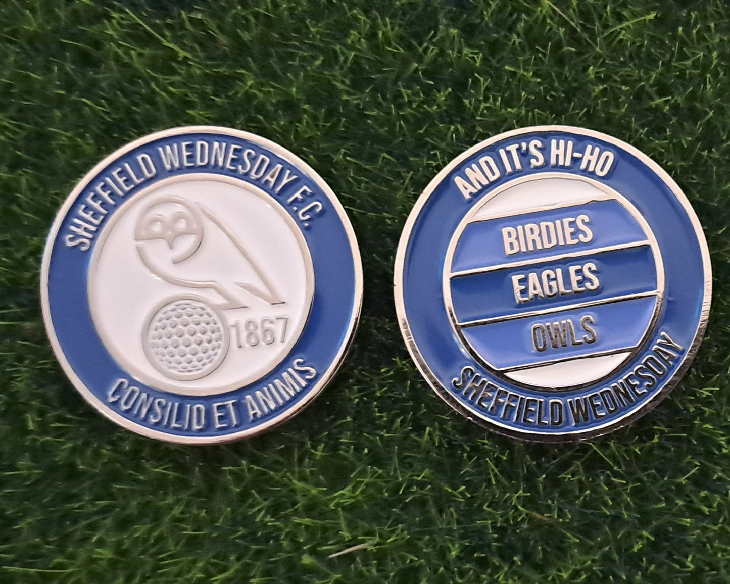 Sheffield Wednesday Golf Ball Marker with Cap Clip