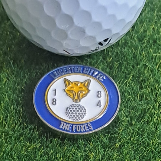 Leicester City Metal Golf Ball Marker