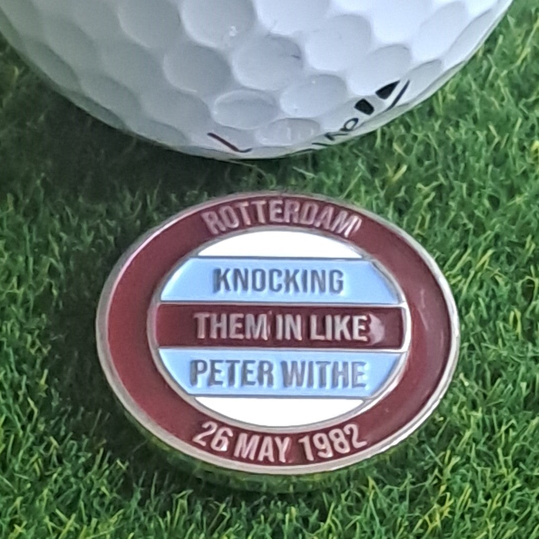 Aston Villa Golf Ball Marker with Cap Clip