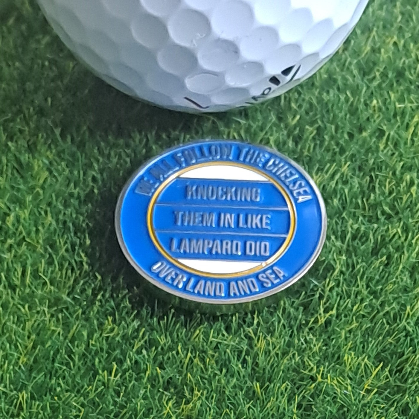 Chelsea Metal Golf Ball Marker