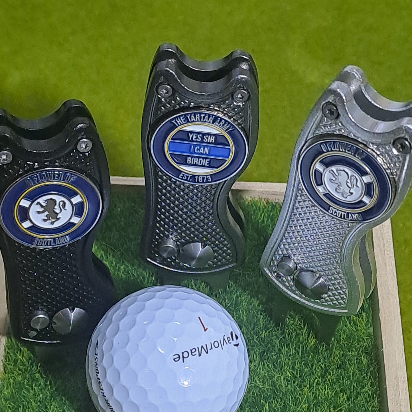 Scotland Football Golf Ball Marker