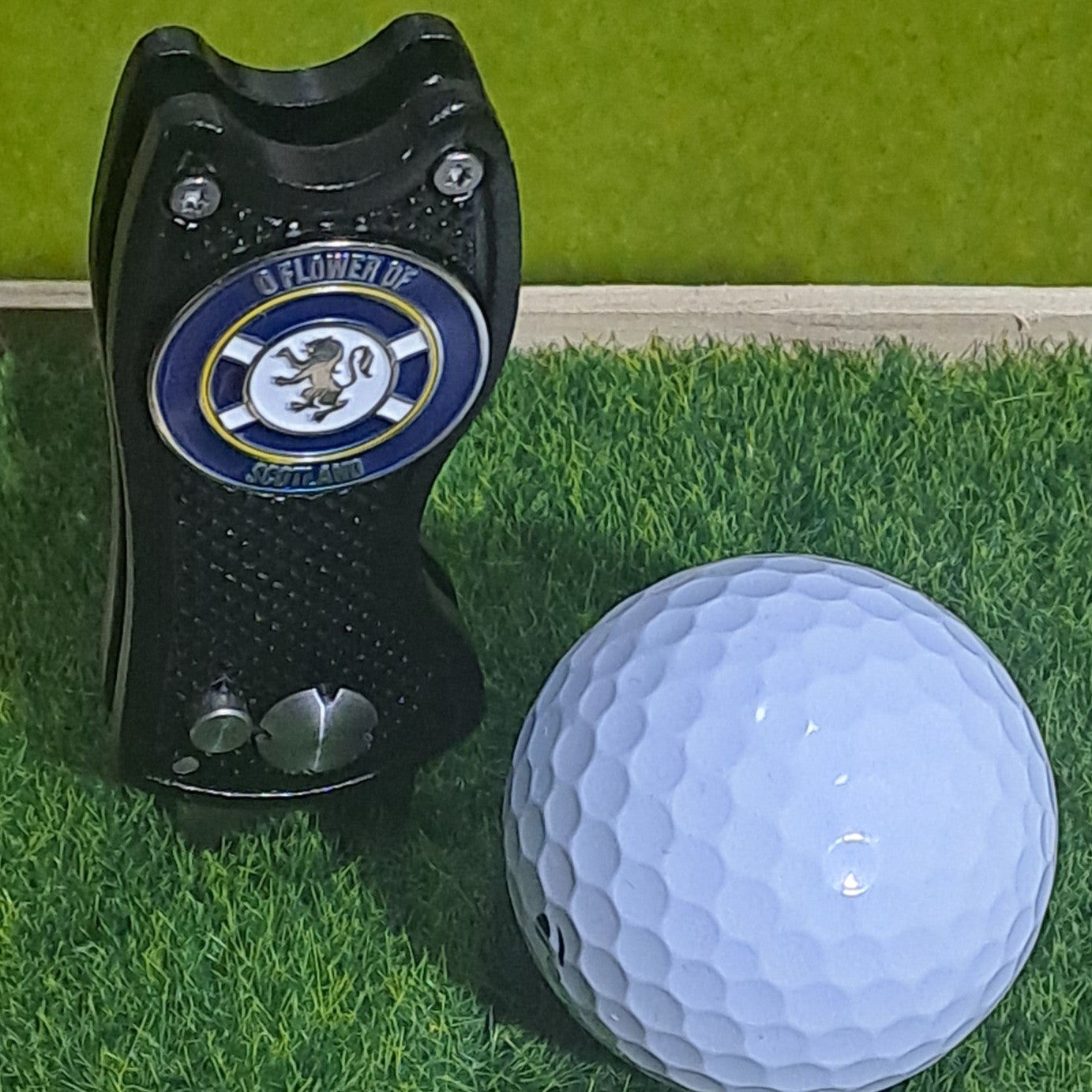Scotland Football Golf Ball Marker