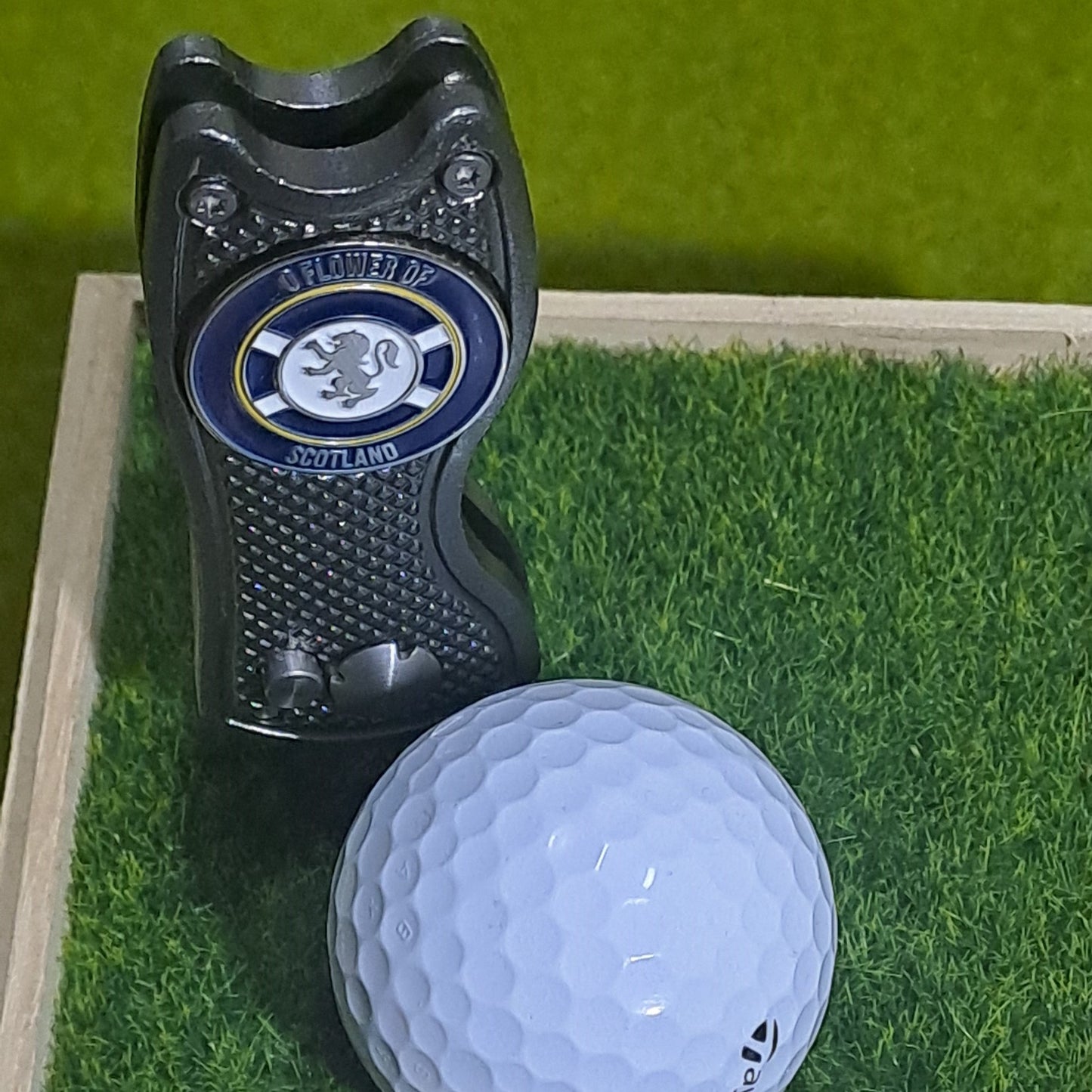 Scotland Football Golf Ball Marker