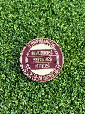 Manly Sea Eagles Metal Golf Ball Marker | Perfect Golf Gift  | NRL | Christmas Golf Gifts