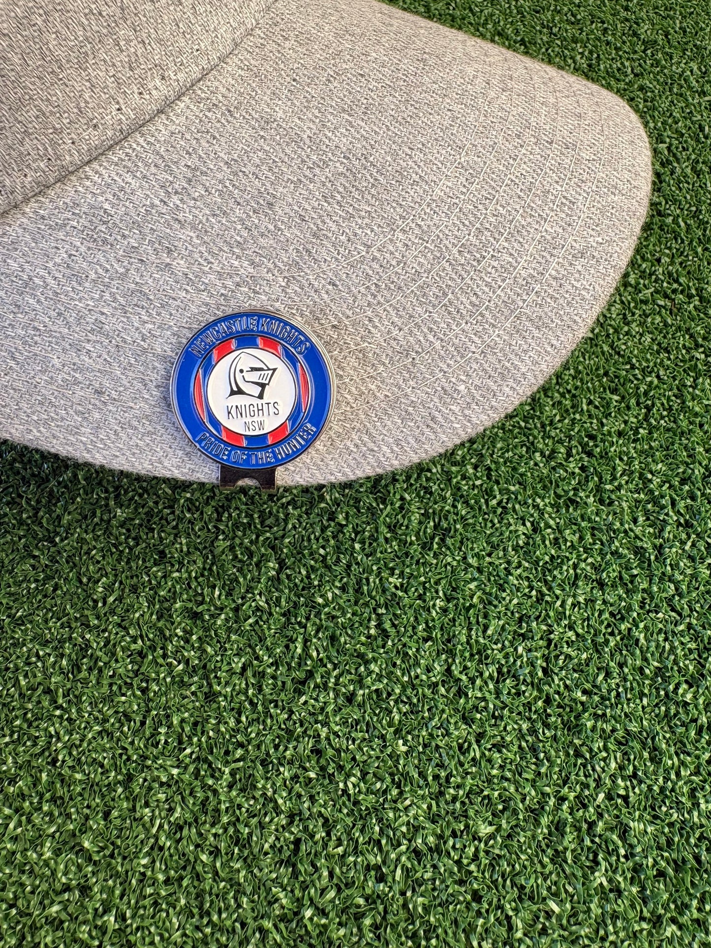 Newcastle Knights Metal Golf Ball Marker | Perfect Golf Gift  | NRL | Christmas Golf Gifts