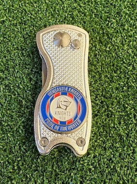 Newcastle Knights Metal Golf Ball Marker | Perfect Golf Gift  | NRL | Christmas Golf Gifts