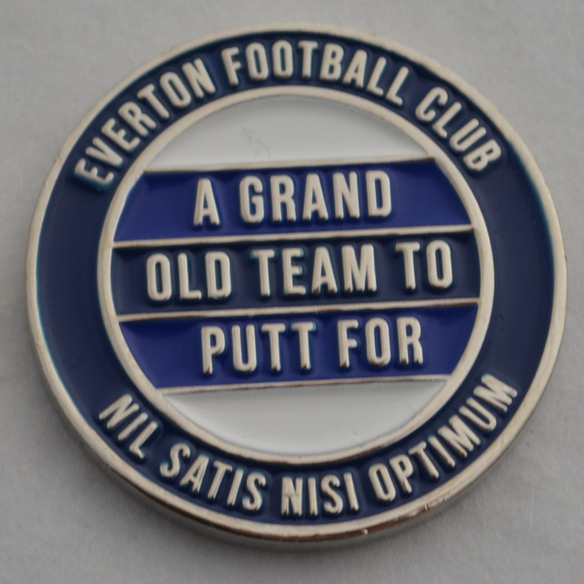 Everton Golf Ball Marker with Pitch Mark Tool